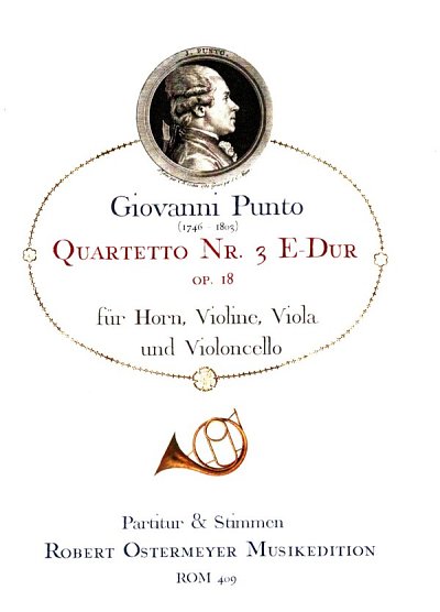 R. Ostermeyer: Quartetto Nr. 3 E-Dur op. , HrnVlVaVc (Pa+St)