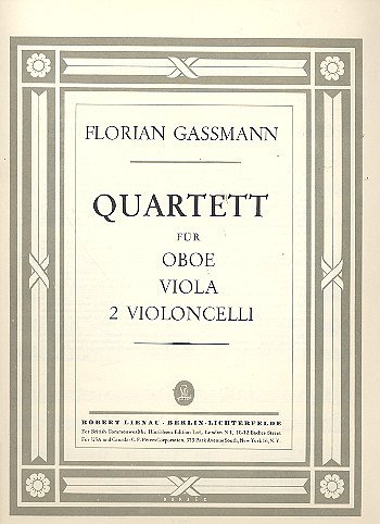 G.F. Leopold: Quartett B-Dur  (Pa+St)