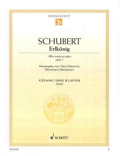 F. Schubert: Erlkönig op. 1 D 328 , GesMKlav