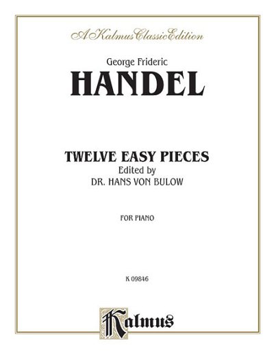 G.F. Händel: Twelve Easy Pieces, Klav
