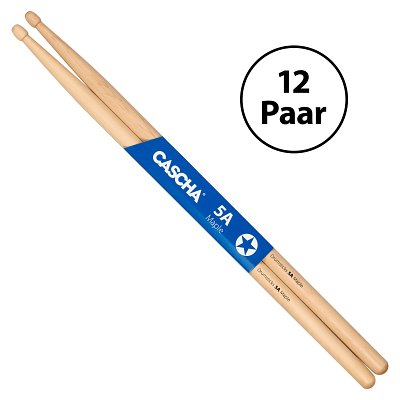 Drumsticks 5A Maple (12 Paar) (Drumst)
