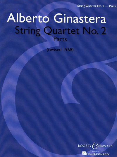 A. Ginastera: String Quartet 2, 2VlVaVc (Stsatz)