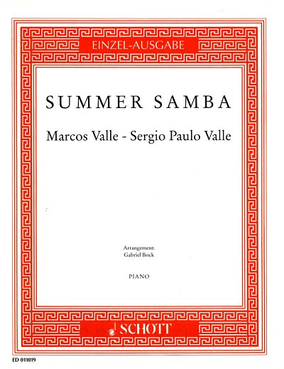 V.M.+.V.S. Paulo: Summer Samba, Klav