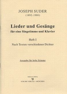 J. Suder: Lieder Und Gesaenge 1