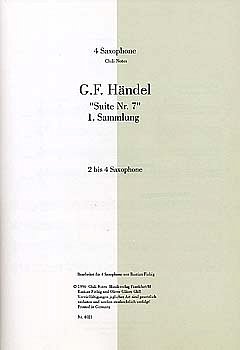 G.F. Haendel: Suite 7
