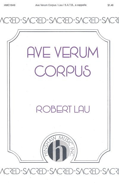 Ave Verum Corpus, GCh4 (Chpa)