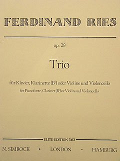 F. Ries: Trio B-Dur op. 28