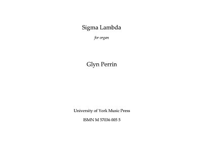 Sigma Lambda, Org