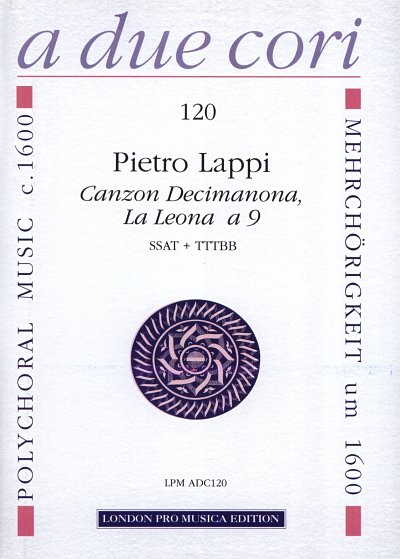 Lappi Pietro: Canzon Decimanona La Leona A 9