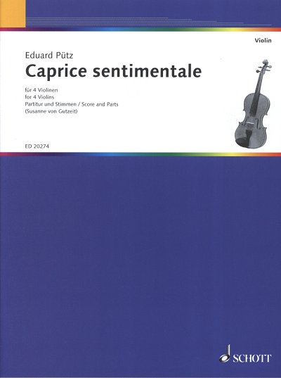 E. Pütz: Caprice sentimentale , 4Vl (Pa+St)