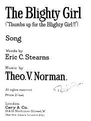 DL: T.V.N.E.C. Stearns: The Blighty Girl (