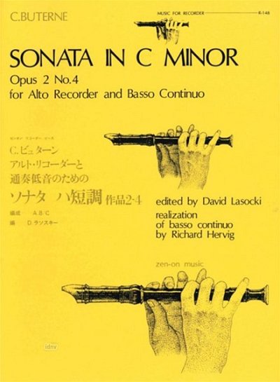 B. Charles: Sonata in C Minor op. 2/4 R-148, ABlfBc (Pa+St)