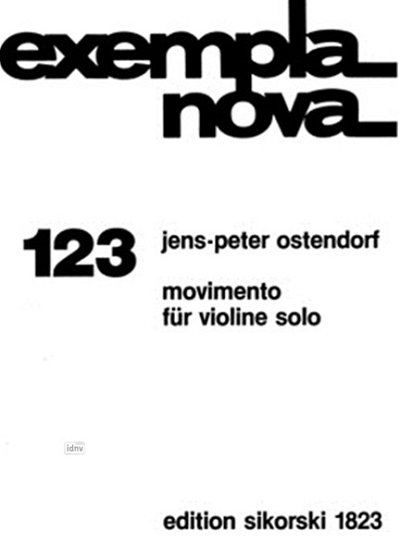 Ostendorf Jens Peter: Movimento Exempla Nova 123