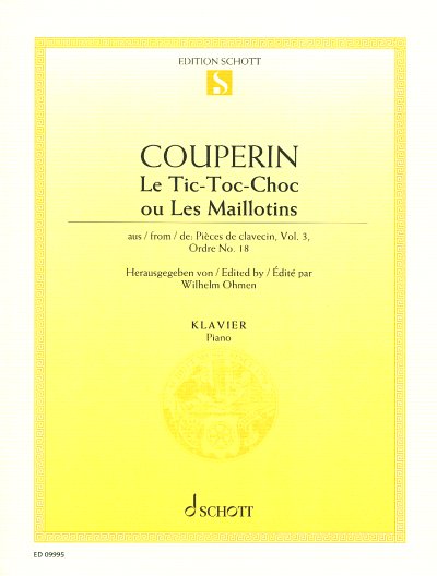 F. Couperin: Le Tic-Toc-Choc ou Les Maillotins, Cemb/Klav