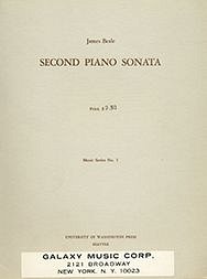 J. Beale: Sonata No. 2, Klav