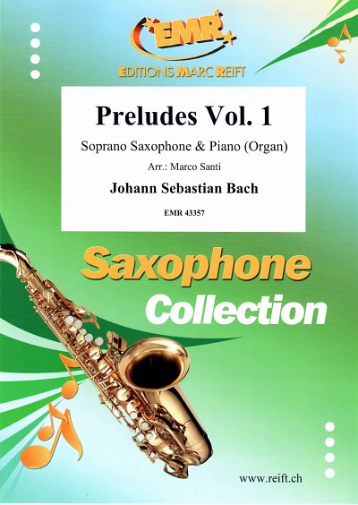 J.S. Bach: Preludes Vol. 1, SsaxKlav/Org