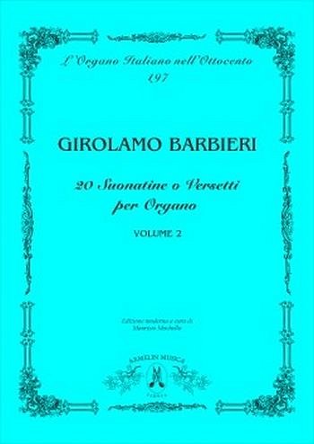 20 Suonatine O Versetti Per Organo, Vol. 2, Org