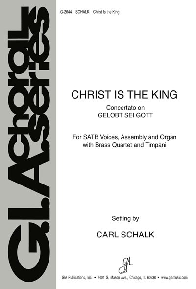 M. Vulpius: Christ Is the King, Ch (Stsatz)