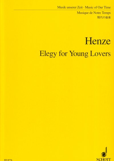 H.W. Henze: Elegie für junge Liebende  (Stp)