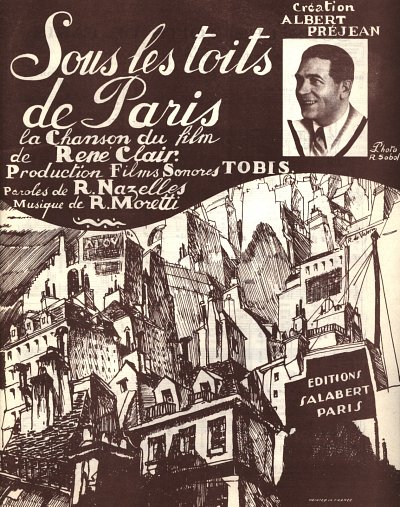 L. Moretti: Sous Les Toits De Paris Varioustes (Cht-Pno
