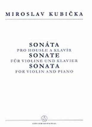 K. Miroslav: Sonate für Violine und Klavie, VlKlav (SppaSti)