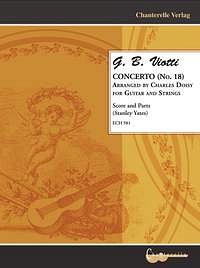 G.B. Viotti: Concerto No. 18 e-moll, Git4Str (Pa+St)