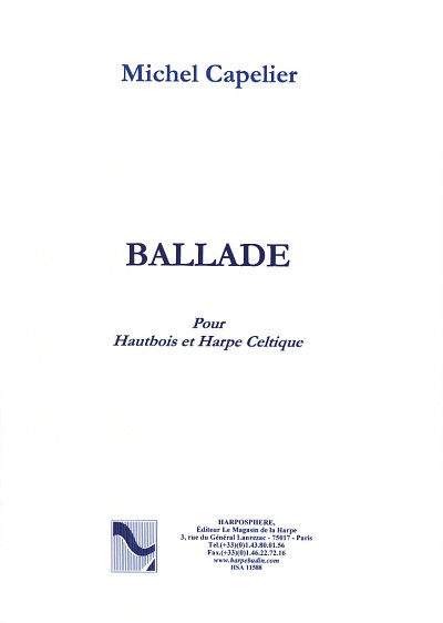 M. Capelier: Ballade, ObKelHarf (Sppa)