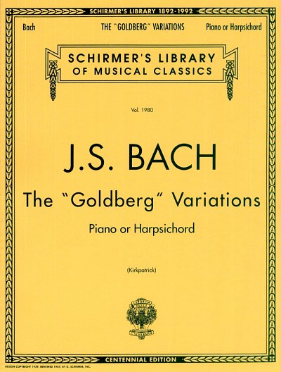 J.S. Bach et al.: Bach: Goldberg Variations