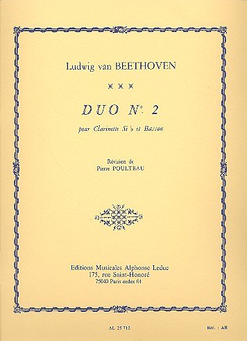 L. v. Beethoven: Duo No.2 (Part.)