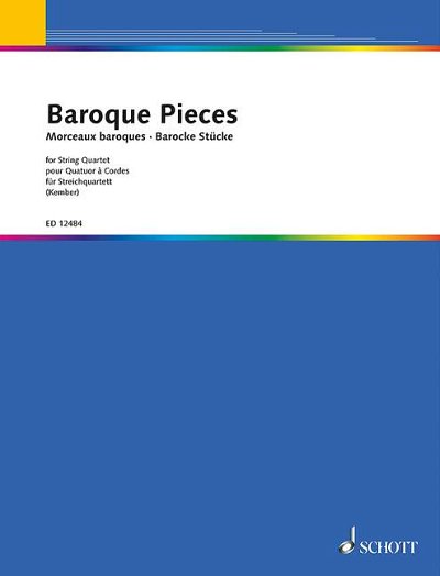 DL: K. John: Barocke Stücke für Streichquartet, 2VlVaVc (Sts