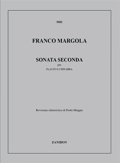 F. Margola: Sonata seconda, FlGit