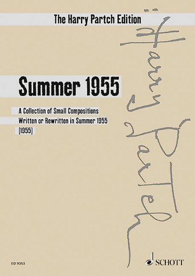 H. Partch: Summer 1955