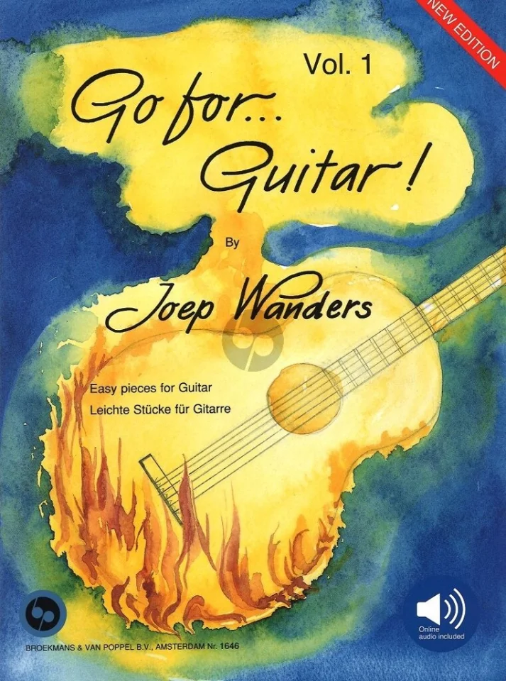 J. Wanders: Go for Guitar! 1, Git (+OnlAudio) (0)