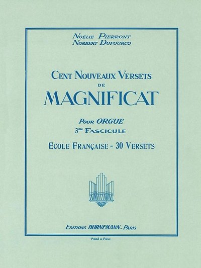 100 Versets De Magnificat, Org