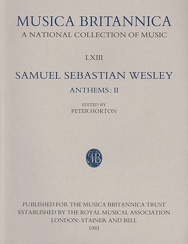 S.S. Wesley: Anthems 2, GchOrch (Part.)