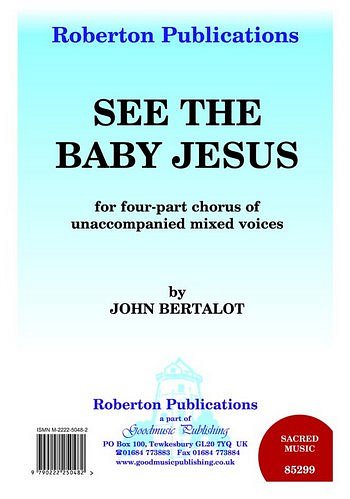 J. Bertalot: See The Baby Jesus, GchKlav (Chpa)