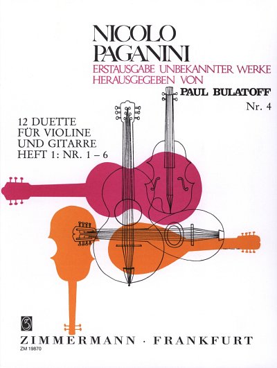 N. Paganini: 12 Duette 1