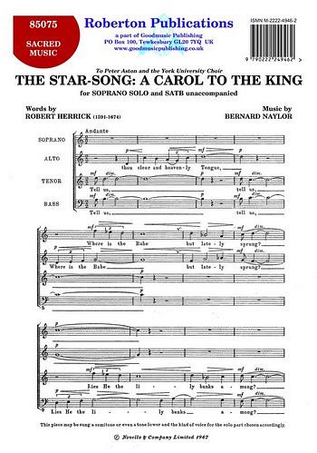 Star-Song: A Carol To The King