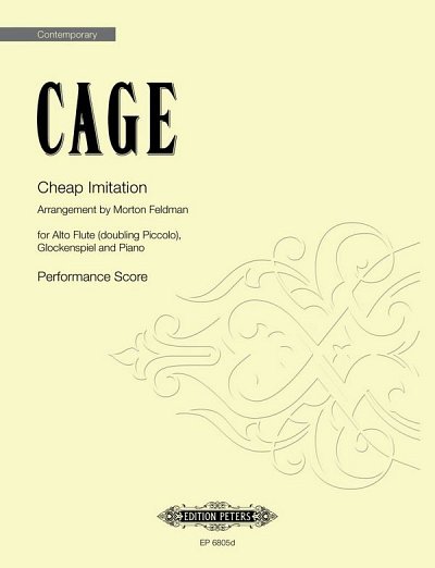 J. Cage: Cheap Imitation, AltflGlKl (Sppa)