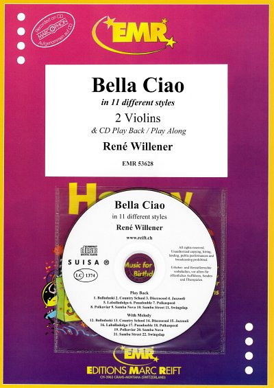 R. Willener: Bella Ciao, 2Vl (+CD)