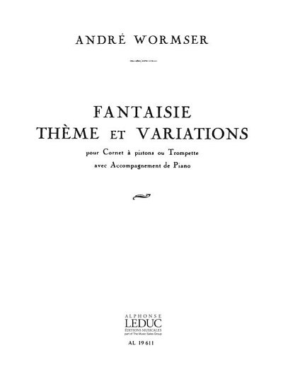 Fantaisie Theme Et Variations (Bu)