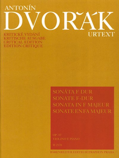 Dvorak Antonin: Sonate F-Dur Op 57