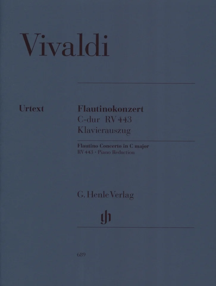 A. Vivaldi: Flautinokonzert C-dur op. 4, Picc/AbfKlav (KASt) (0)