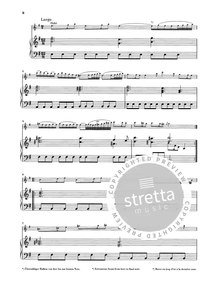 A. Vivaldi: Flautinokonzert C-dur op. 4, Picc/AbfKlav (KASt) (2)