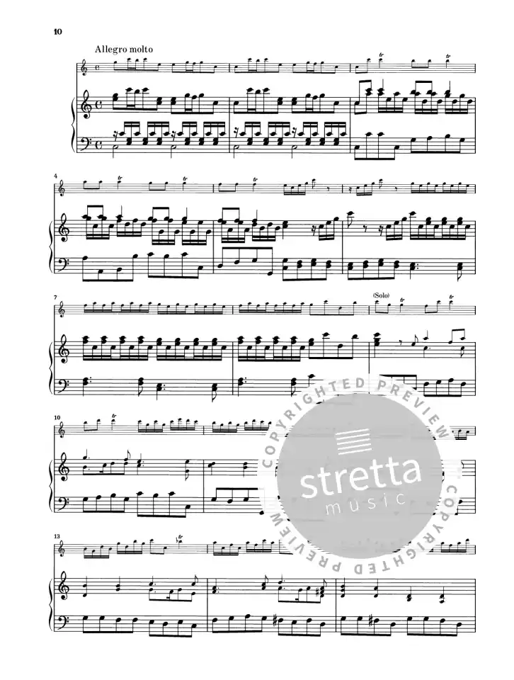 A. Vivaldi: Flautinokonzert C-dur op. 4, Picc/AbfKlav (KASt) (3)