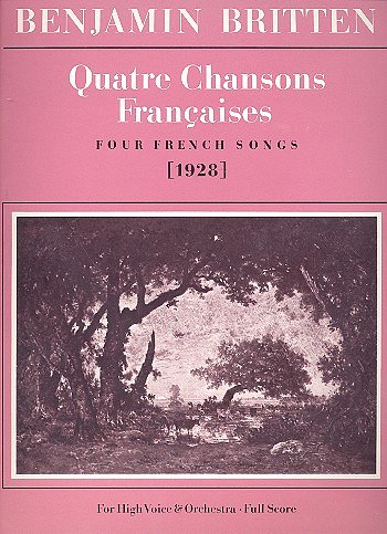 B. Britten: 4 Chansons Franyaises
