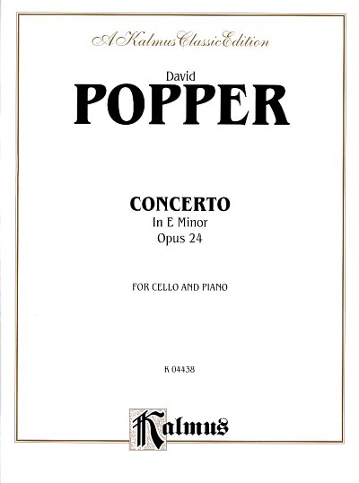 D. Popper: Cello Concerto in E Minor, Op. 24, Vc (Bu)