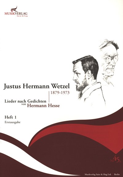 J.H. Wetzel: Lieder nach Gedichten von Hermann Hess, GesKlav