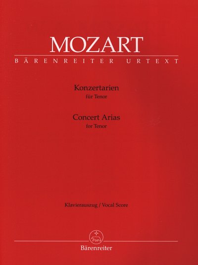 W.A. Mozart i inni: Konzertarien für Tenor