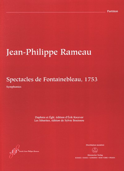 J.-P. Rameau: Spectacles de Fontainebleau, OrchBc (Part.)